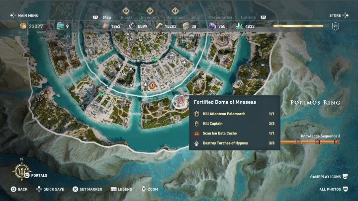Kolejną część znajdziesz w Ufortyfikowanej siedzibie Mneseasa - Twoje wedle prawa - Solucja Los Atlantydy w AC Odyssey - Assassins Creed Odyssey - poradnik do gry