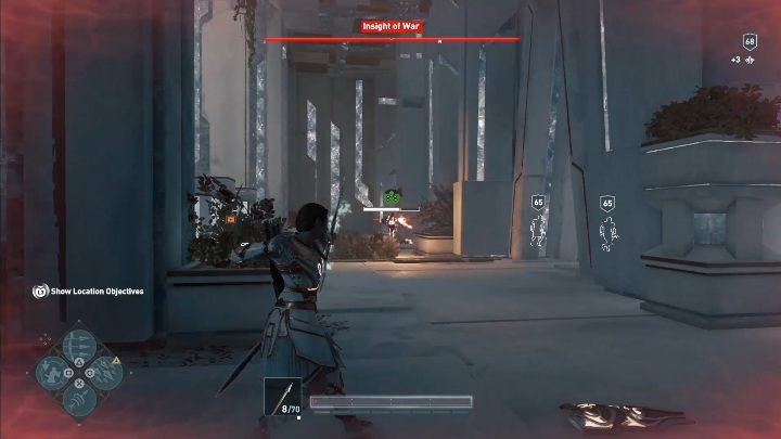 Na środku wielkiej Sali znajduje się latarnia - Dusza Wojownika - Ślady Hermesa w DLC Lost Atlantydy - Assassins Creed Odyssey - poradnik do gry