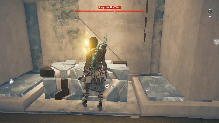 Po schodach wejdź na samą gorę - Dusza Tytana - Ślady Hermesa w DLC Lost Atlantydy - Assassins Creed Odyssey - poradnik do gry