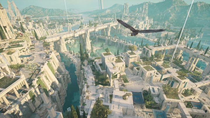 W lokacji Royal Mountain of Poseidon / Królewskie wzgórze Posejdona nie znajdziesz ani jednego grobowca - Atlantydzki Oikos - mapa DLC Lost Atlantydy - Assassins Creed Odyssey - poradnik do gry