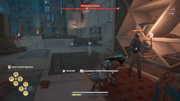 Po cichu wejdź do lokacji i wyeliminuj przeciwników stających ci na drodze - Archiwum Consusa w AC Odyssey Lost Atlantydy DLC - Assassins Creed Odyssey - poradnik do gry