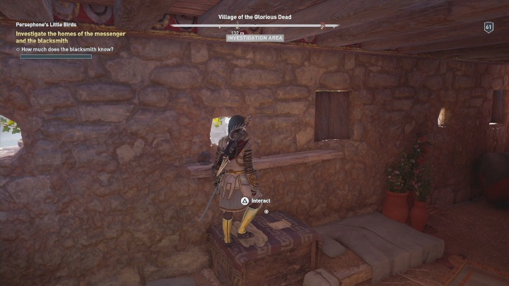 W tym quescie musisz zbadać dwa domy w wiosce - Władza to rozkosz - Solucja Los Atlantydy w AC Odyssey - Assassins Creed Odyssey - poradnik do gry