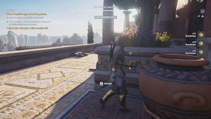 Twoim pierwszym zadaniem jest zatrucie wina - Władza to rozkosz - Solucja Los Atlantydy w AC Odyssey - Assassins Creed Odyssey - poradnik do gry