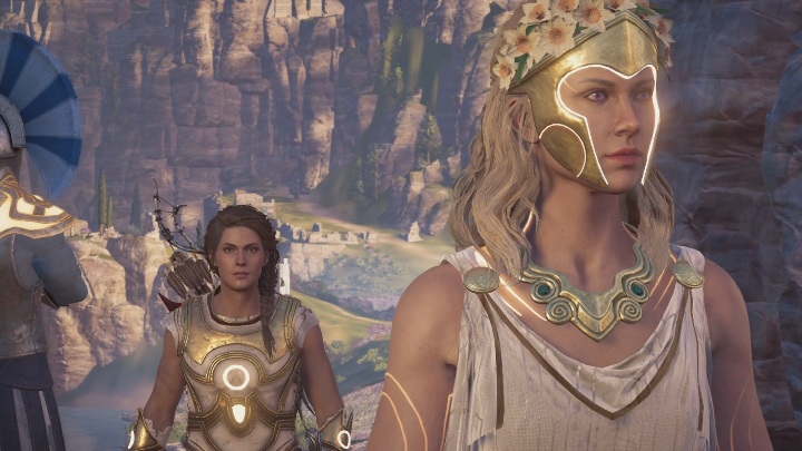 Na początku zadania musisz porozmawiać z Persefoną - Władza to rozkosz - Solucja Los Atlantydy w AC Odyssey - Assassins Creed Odyssey - poradnik do gry