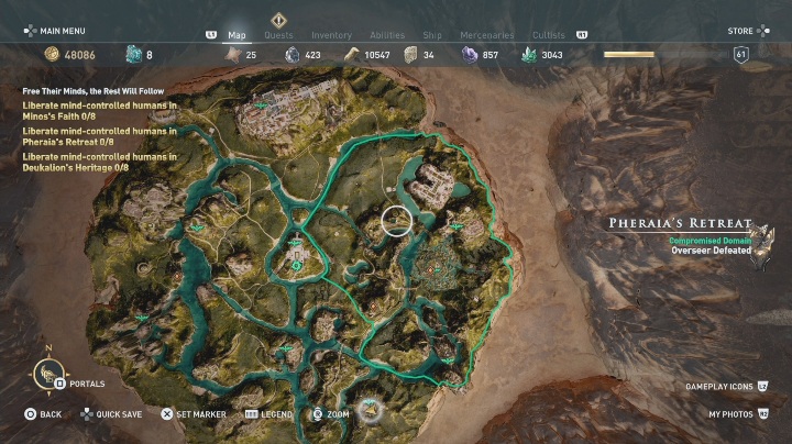 Misja ta polega na uwolnieniu zniewolonych śmiertelników w trzech lokalizacjach: Wiara Minosa, Azyl Ferai i w Dziedzictwie Deukaliona - Uwolnij ich umysł, a pójdą za nimi inni - Solucja Los Atlantydy w AC Odyssey - Assassins Creed Odyssey - poradnik do gry