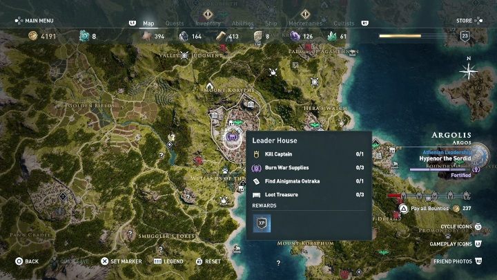 5 - Enigmatyczne ostrakony w Argolis - Assassins Creed Odyssey - poradnik do gry