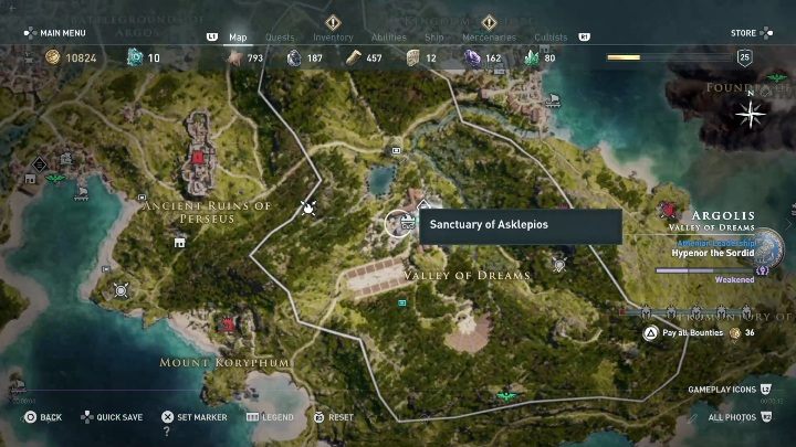 6 - Enigmatyczne ostrakony w Argolis - Assassins Creed Odyssey - poradnik do gry