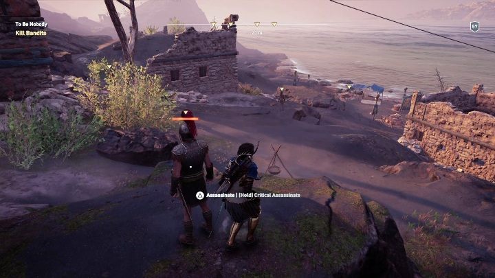 Twoim kolejnym zadaniem będzie zabicie bandytów stojących ci na drodze - Przyjaciel na śmierć i życie - Nowe zadanie poboczne w Assassins Creed Odyssey - Assassins Creed Odyssey - poradnik do gry