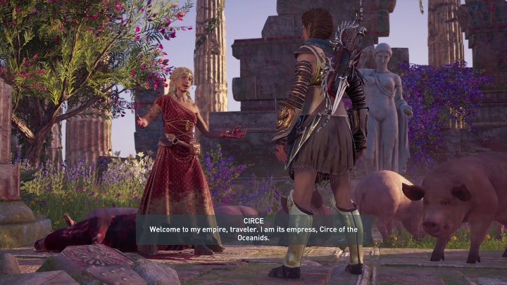 Twoim zadaniem będzie dostarczenie jej wina - Przyjaciel na śmierć i życie - Nowe zadanie poboczne w Assassins Creed Odyssey - Assassins Creed Odyssey - poradnik do gry