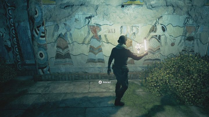 Aby odkryć symbol musisz dostać się na górne piętro grobowca - Trzy pogrzebane symbole - Assassins Creed Odyssey - poradnik do gry