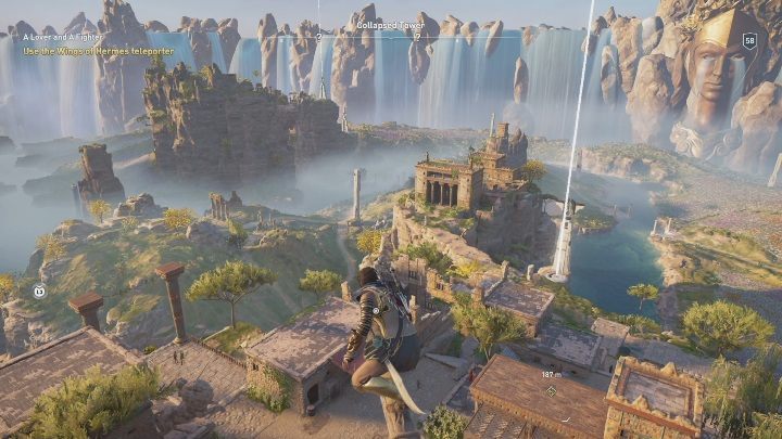 Atlantyda z Assassins Creed: Odyssey jest bardzo górzystym terenem - Jak poruszać się po mapie w AC Odyssey Los Atlantydy? - Assassins Creed Odyssey - poradnik do gry