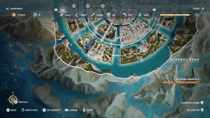 1 - Wyrok na Atlantydę | Enigmatyczne ostrakony | Los Atlantydy DLC - Assassins Creed Odyssey - poradnik do gry