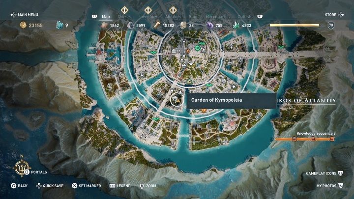 3 - Wyrok na Atlantydę | Enigmatyczne ostrakony | Los Atlantydy DLC - Assassins Creed Odyssey - poradnik do gry