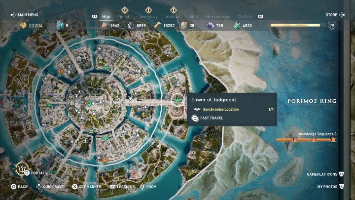 4 - Wyrok na Atlantydę | Enigmatyczne ostrakony | Los Atlantydy DLC - Assassins Creed Odyssey - poradnik do gry