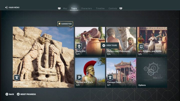 Twórcy przygotowali dla nas 5 kategorii - Assassins Creed Odyssey Discovery Tour Starożytna Grecja - Assassins Creed Odyssey - poradnik do gry