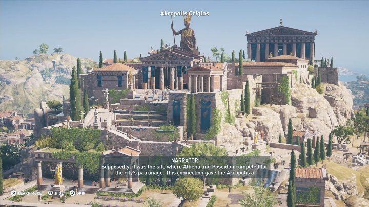 Każda ze stacji da Ci odpowiednią dawkę informacji, czy to w formie tekstu czy wykładu - Assassins Creed Odyssey Discovery Tour Starożytna Grecja - Assassins Creed Odyssey - poradnik do gry