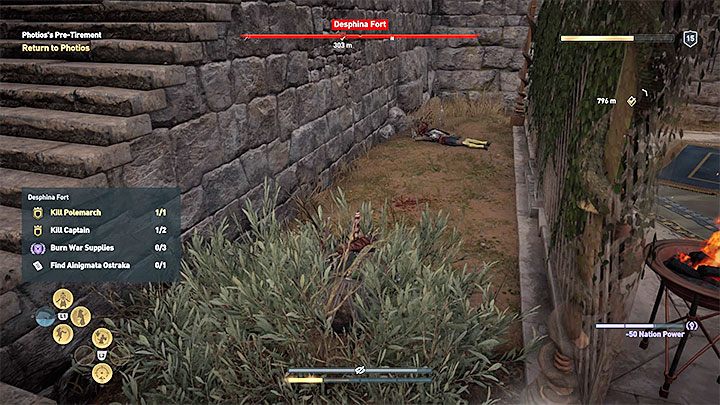 Podstawy skradania się w Assassins Creed: Odyssey nie wyróżniają się niczym szczególnym - Skradanie się w Assassins Creed Odyssey - Assassins Creed Odyssey - poradnik do gry