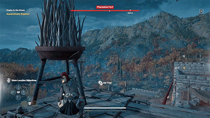 Podczas przekradania się w fortach, obozowiskach i innych dużych lokacjach bohaterowi trudniej może być pozostawać w ukryciu, ale odkrywają się też przed nim nowe możliwości - Skradanie się w Assassins Creed Odyssey - Assassins Creed Odyssey - poradnik do gry