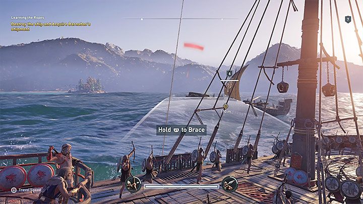 Walki na morzu nie są oczywiście jednostronne - Statek i zarządzanie załogą w Assassins Creed Odyssey - Assassins Creed Odyssey - poradnik do gry