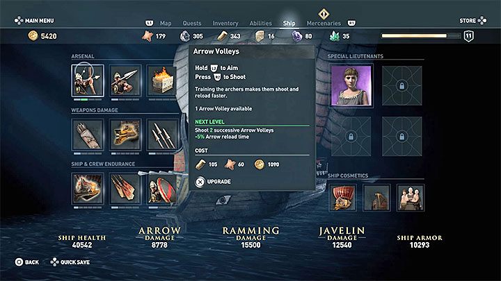 Adrestię możesz ulepszyć w dowolnym momencie gry wybierając z menu pauzy zakładkę Statek (Ship) - Statek i zarządzanie załogą w Assassins Creed Odyssey - Assassins Creed Odyssey - poradnik do gry