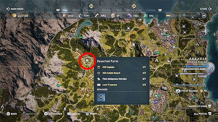 4 - Enigmatyczne ostrakony - Arkadia - Assassins Creed Odyssey - poradnik do gry