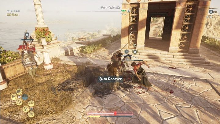 Po rozmowie z kobietą udasz się na miejsce spotkania z Dioną - Zadania poboczne na Wyspie Kithira - Assassins Creed Odyssey - poradnik do gry