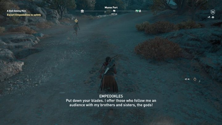 Opis: Pierwszym twoim zadaniem będzie uwolnienie mężczyzny z fortu Murtex i zaprowadzenie go w bezpieczne miejsce - Zadania poboczne na Wyspie Kithira - Assassins Creed Odyssey - poradnik do gry