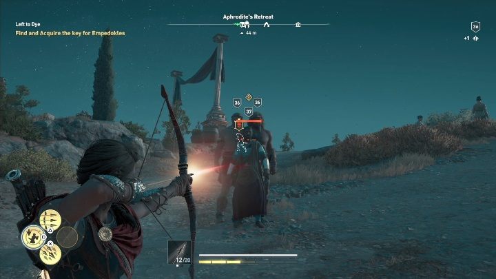 Misja Left to Dye polega na zdobyciu klucza do Empedoklesa - Zadania poboczne na Wyspie Kithira - Assassins Creed Odyssey - poradnik do gry