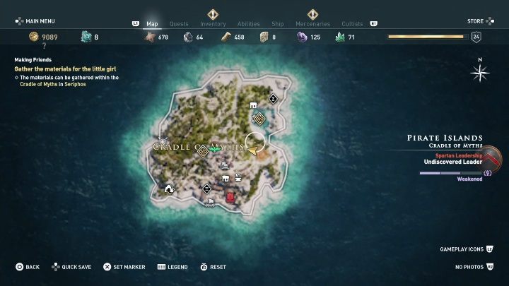 Start misji: Porozmawiaj z dziewczynką - Wyspy piratów - Misje poboczne w Assassins Creed Odyssey - Assassins Creed Odyssey - poradnik do gry