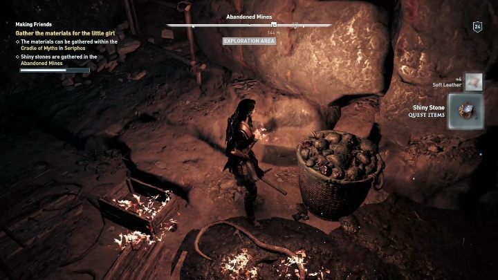 W obu musisz znaleźć święcące się kamienie - Wyspy piratów - Misje poboczne w Assassins Creed Odyssey - Assassins Creed Odyssey - poradnik do gry