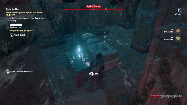 W oba miejsca musisz się udać, wyciągnąć ze skrzyni przedmioty i z nimi wrócić do Xenii - Wyspy piratów - Misje poboczne w Assassins Creed Odyssey - Assassins Creed Odyssey - poradnik do gry