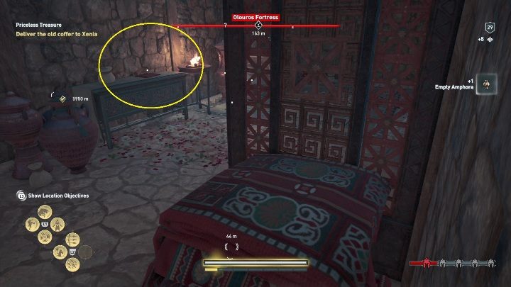 Z zebranym przedmiotem udaj się do Xenii - Wyspy piratów - Misje poboczne w Assassins Creed Odyssey - Assassins Creed Odyssey - poradnik do gry