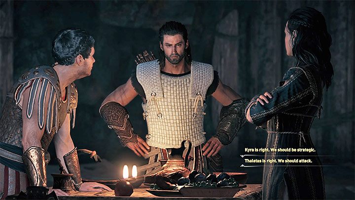 Po spotkaniu się z Thaletasem dotrzyj do drugiego znacznika na mapie - Thaletas - Romanse w Assassins Creed Odyssey - Assassins Creed Odyssey - poradnik do gry