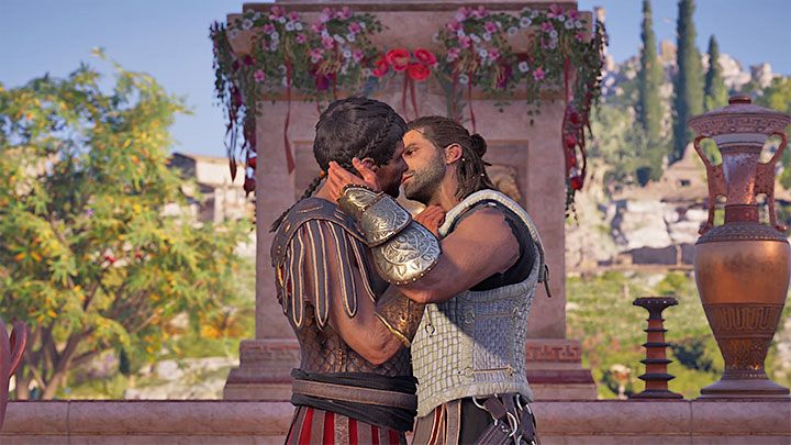 Odszukaj Thaletasa na wyspie Delos po to żeby zdać mu raport - Thaletas - Romanse w Assassins Creed Odyssey - Assassins Creed Odyssey - poradnik do gry