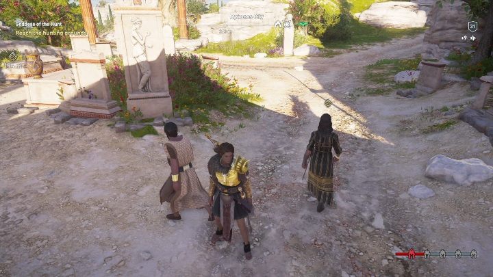 Opis: Po rozmowie z mężczyzną udaj się do świątyni - Wyspy Srebrne - Misje poboczne w Assassins Creed Odyssey - Assassins Creed Odyssey - poradnik do gry