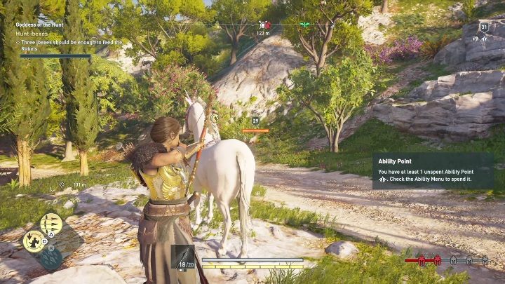 Na miejscu musisz zestrzelić trzy koziorożce - Wyspy Srebrne - Misje poboczne w Assassins Creed Odyssey - Assassins Creed Odyssey - poradnik do gry
