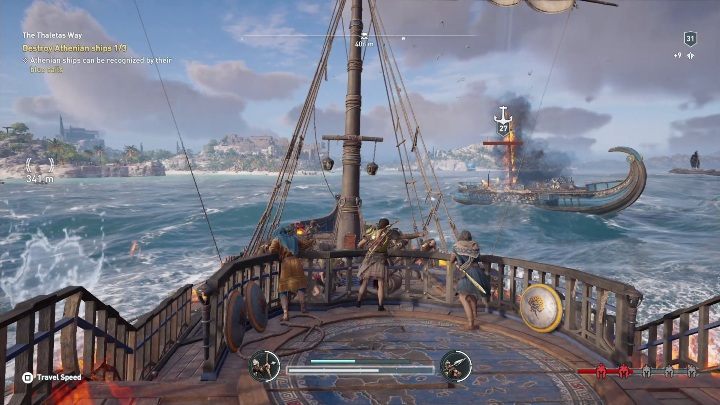 Opis: Po rozmowie z Thaletem musisz rozbić 3 ateńskie statki - Wyspy Srebrne - Misje poboczne w Assassins Creed Odyssey - Assassins Creed Odyssey - poradnik do gry