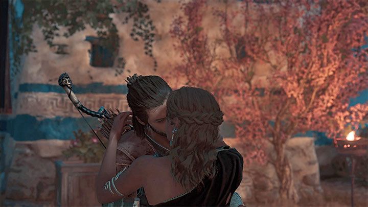 Po załatwieniu wszystkich spraw odblokujesz quest In a Rush, w ramach którego należy powrócić do Diony i zdać jej raport - Diona - Romanse w Assassins Creed Odyssey - Assassins Creed Odyssey - poradnik do gry