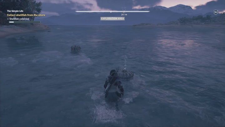 Wraz z Natakasem udaj się po skorupiaki - Proste życie - Solucja Assasins Creed Odyssey - Assassins Creed Odyssey - poradnik do gry