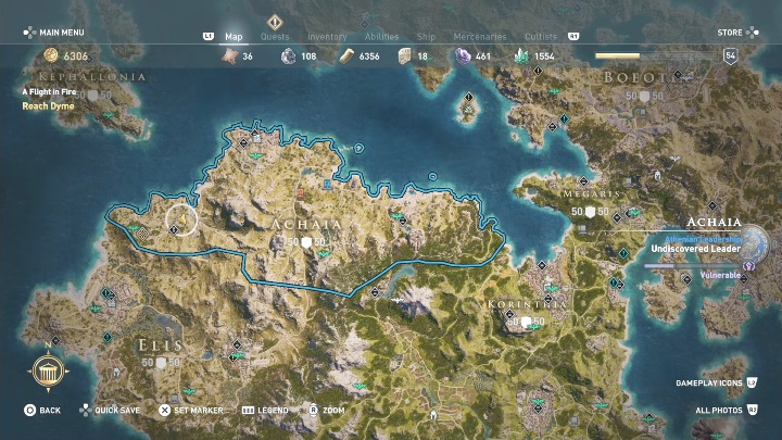 Misja ta polega na wkroczeniu do wioski i pozbyciu się przeciwników - Prosto w płomienie - Solucja Assasins Creed Odyssey - Assassins Creed Odyssey - poradnik do gry