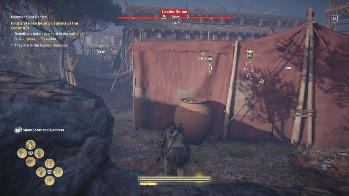 Misja ta polega na uwolnieniu trzech mężczyzn przetrzymywanych w Domu Lidera, w Messeni - Dwa ostrza przeciwko ciemności - Solucja Assasins Creed Odyssey - Assassins Creed Odyssey - poradnik do gry