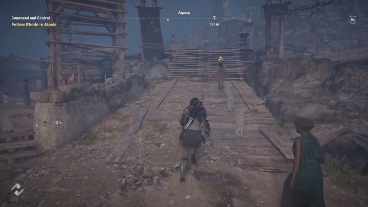 Po uratowaniu Rhode udaj się z nią do Aipeia - Dwa ostrza przeciwko ciemności - Solucja Assasins Creed Odyssey - Assassins Creed Odyssey - poradnik do gry