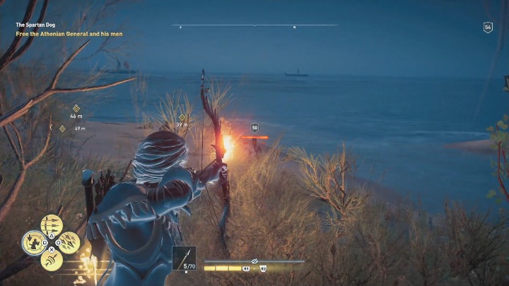 Misja ta polega na uwolnieniu trzech mężczyzn - Dwa ostrza przeciwko ciemności - Solucja Assasins Creed Odyssey - Assassins Creed Odyssey - poradnik do gry