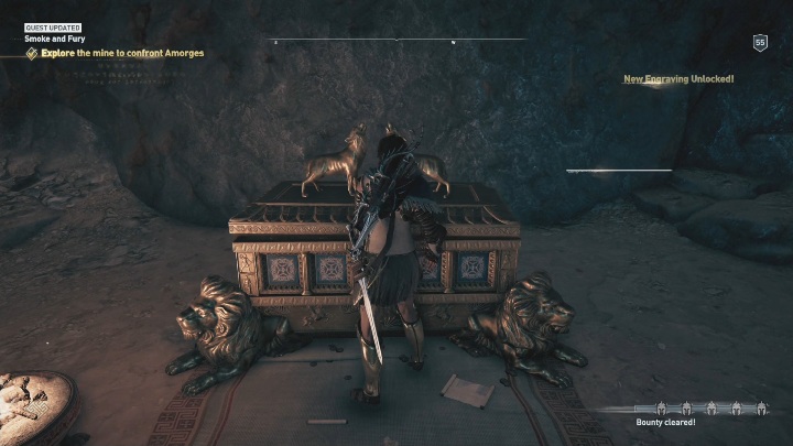 Po rozmowie z mężczyznami udaj się do jaskini - Ostatni mędrzec i Dym i gniew - Solucja Assasins Creed Odyssey - Assassins Creed Odyssey - poradnik do gry