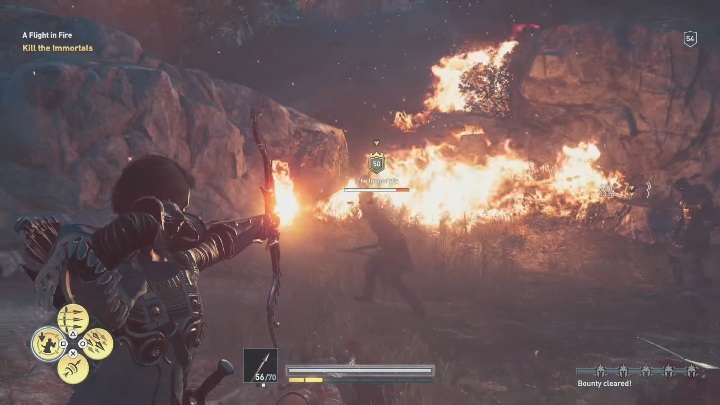 Aby ukończyć misję musisz zabić Nieśmiertelnych - Zakon Władzy - zabójstwa w Dziedzictwo pierwszego ostrza DLC - Assassins Creed Odyssey - poradnik do gry