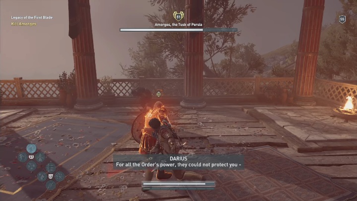 Wewnątrz świątyni stoczysz walkę z przywódcą kultu - Zakon Władzy - zabójstwa w Dziedzictwo pierwszego ostrza DLC - Assassins Creed Odyssey - poradnik do gry