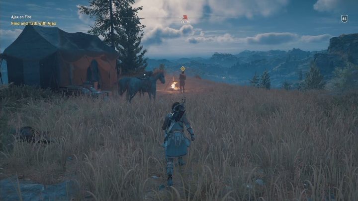 Twoja kolejna misja będzie polegała na odnalezieniu Ajaxa - Jeden wyjątkowo paskudny dzień - Solucja Assassins Creed Odyssey - Assassins Creed Odyssey - poradnik do gry