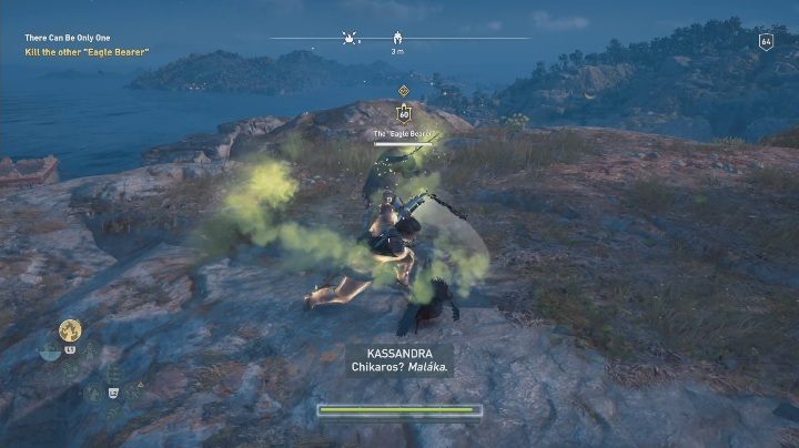 Aby zakończyć te zadania musisz pokonać fałszywego Eagle Bearer - Jeden wyjątkowo paskudny dzień - Solucja Assassins Creed Odyssey - Assassins Creed Odyssey - poradnik do gry