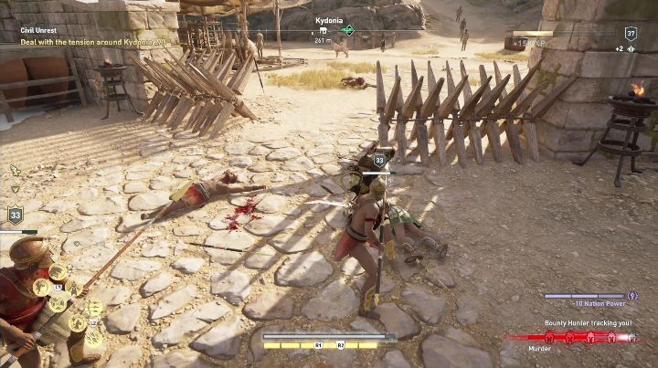 Start misji: Porozmawiaj z handlarzem tkanin - Zadania poboczne w Messara - Assassins Creed Odyssey - poradnik do gry