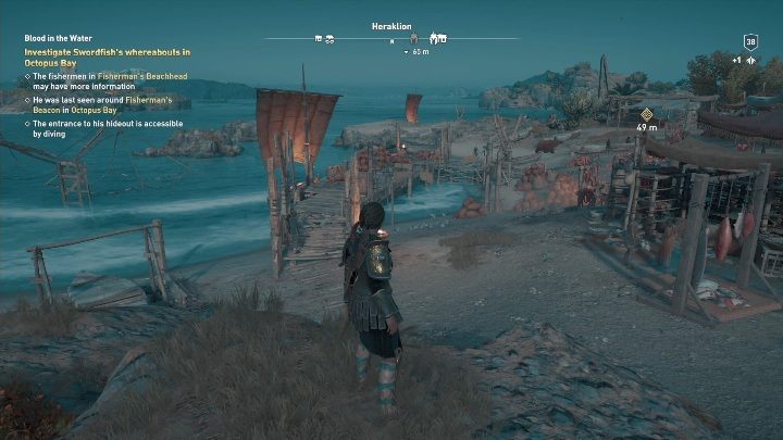 Krew w wodzie (Blood in the Water) to ostatnia część misji - Zadania poboczne w Messara - Assassins Creed Odyssey - poradnik do gry